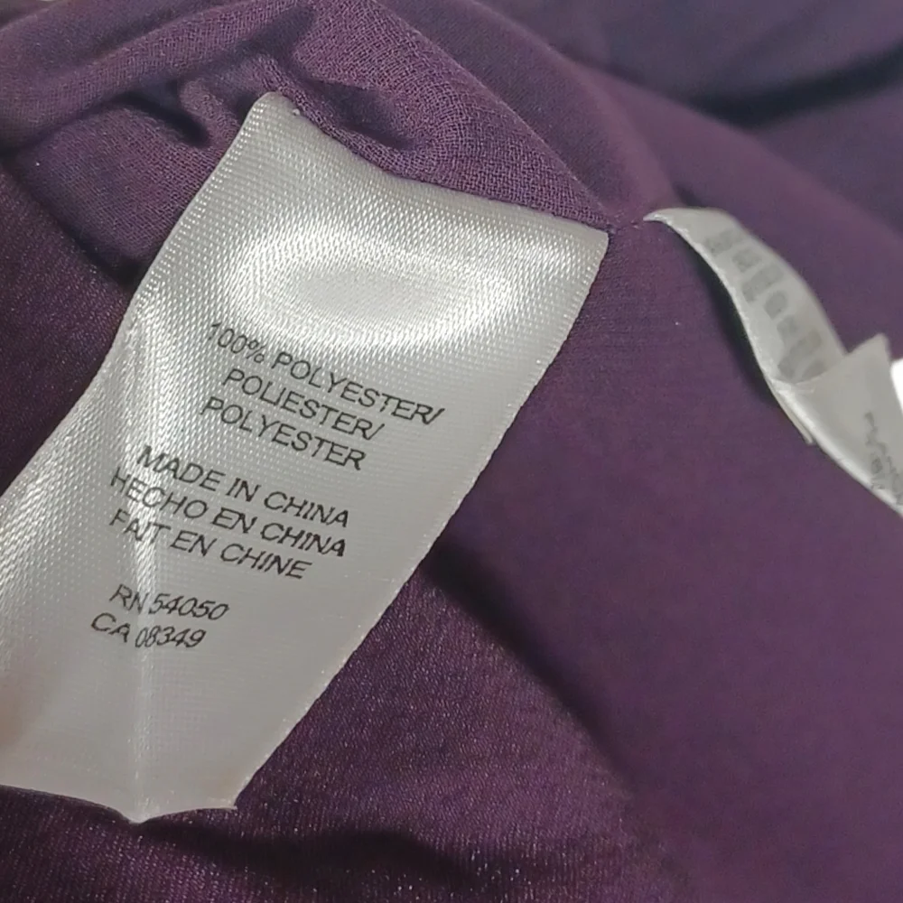 RACHEL RACHEL ROY Purple Strapless Sweetheart Neckline Jumpsuit 6 (Small) - Picture 9 of 10
